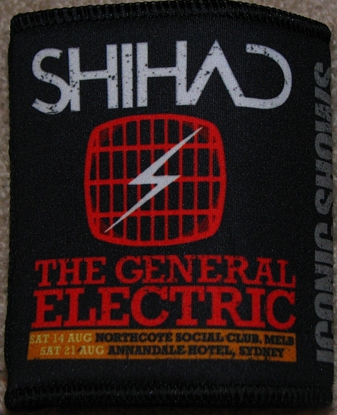 Killjoy & The General Electric Album tour stubbie holder (side 2)