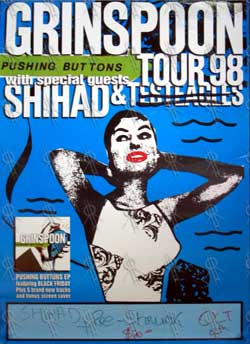 1998 Oct 4th Grinspoon 'Pushing Buttons' EP Tour Poster.jpg